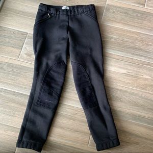 Tuffrider Girls fleece riding tights